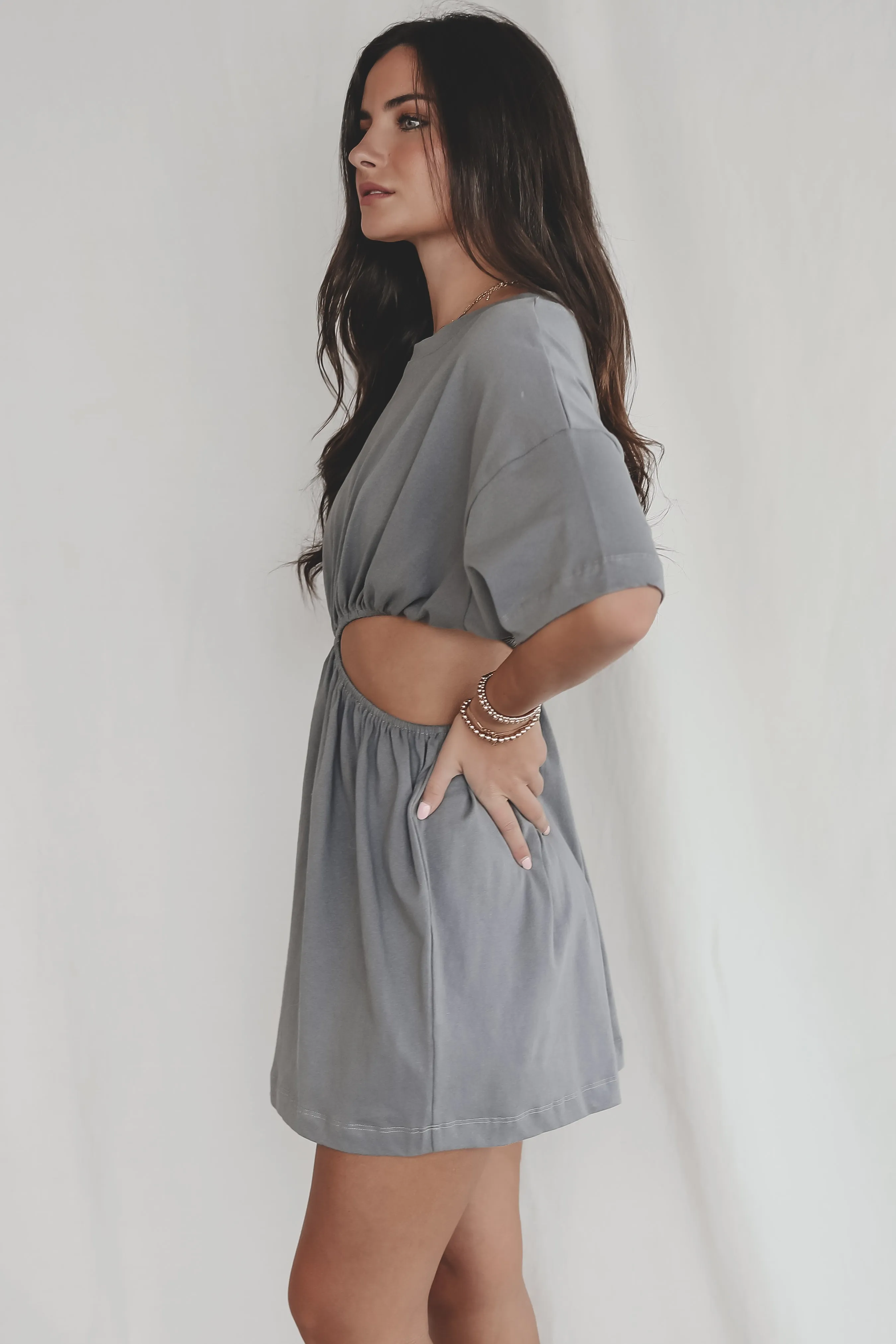 Catch Me Chilling Cutout Mini Dress