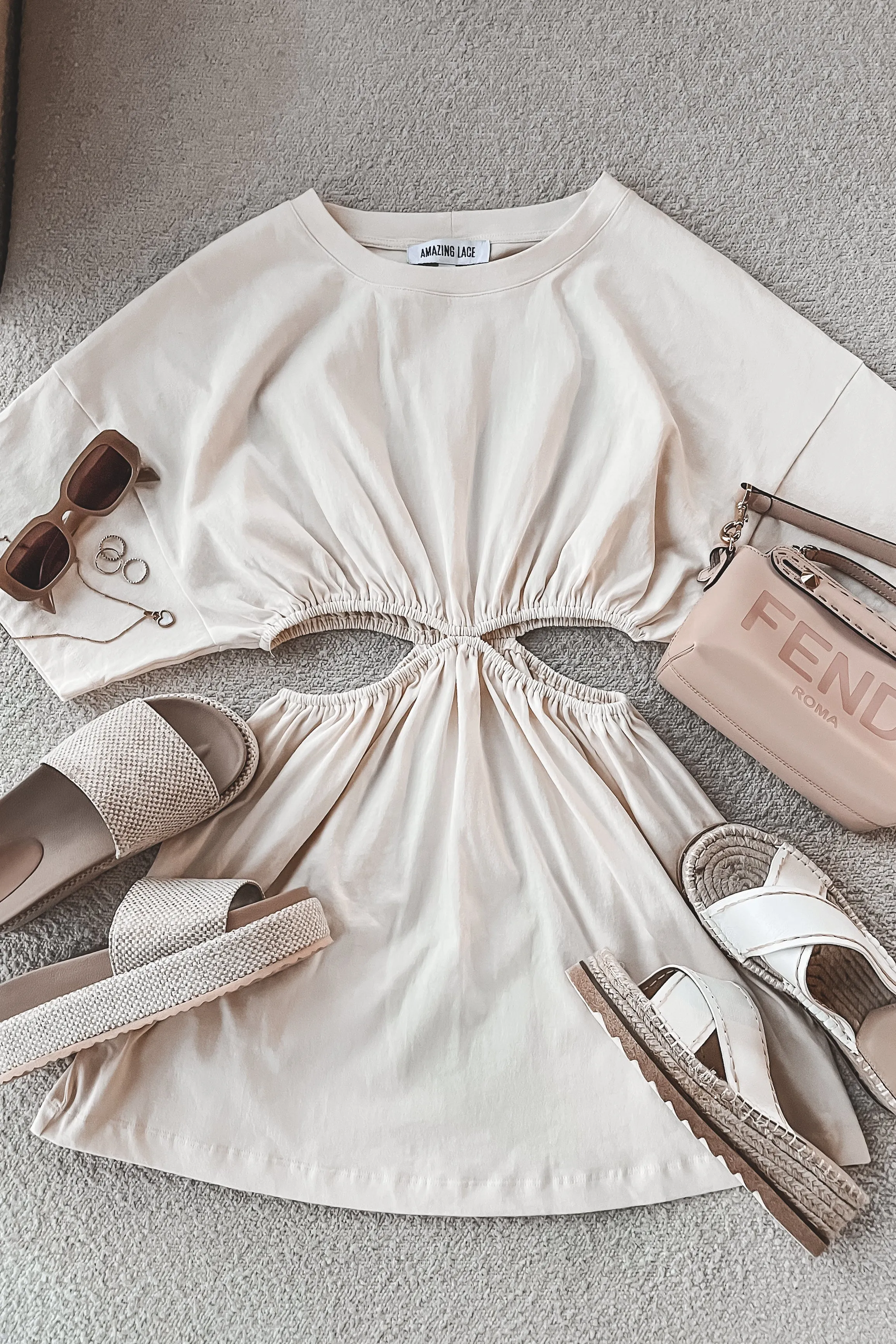 Catch Me Chilling Cutout Mini Dress