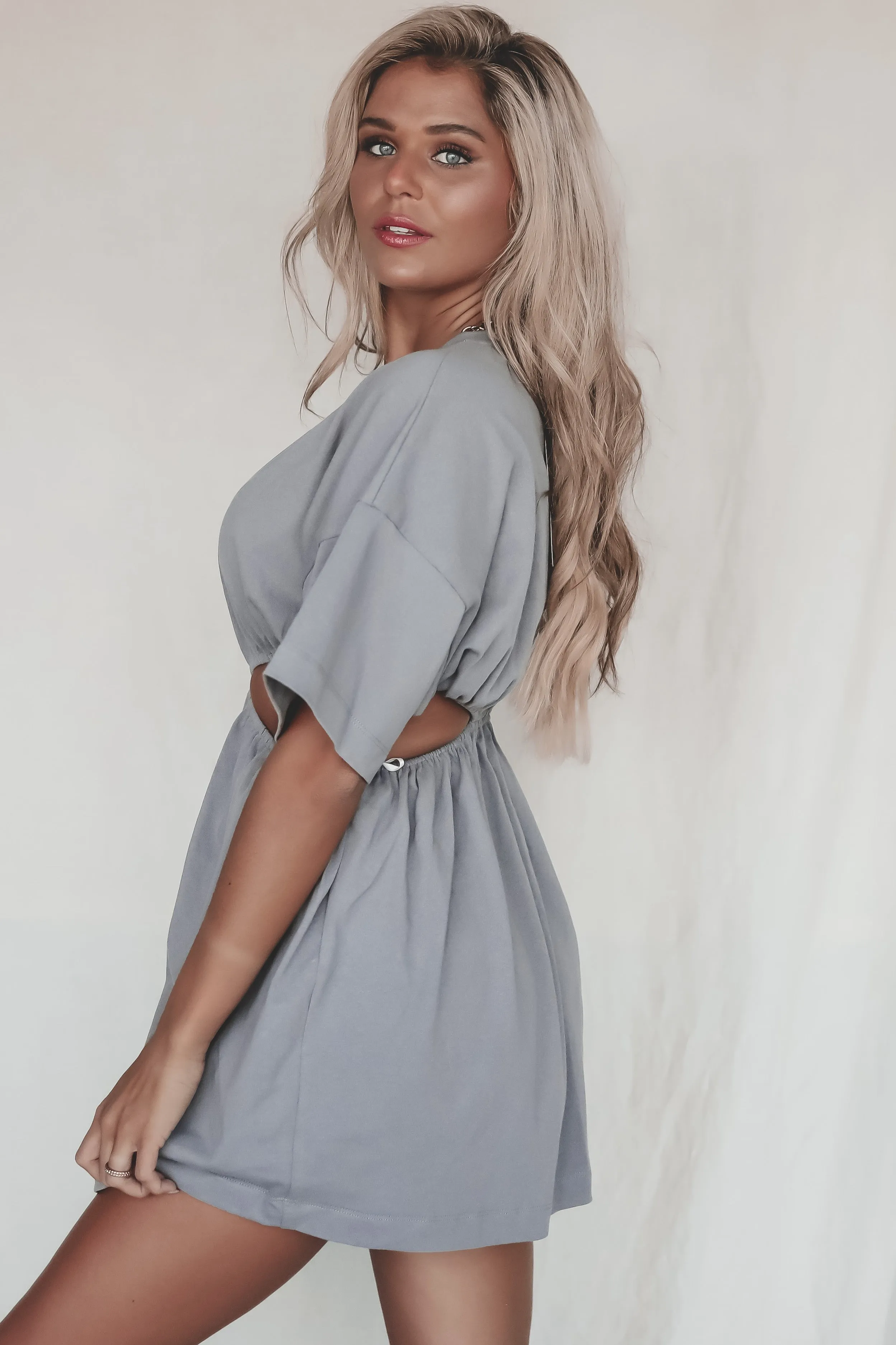 Catch Me Chilling Cutout Mini Dress