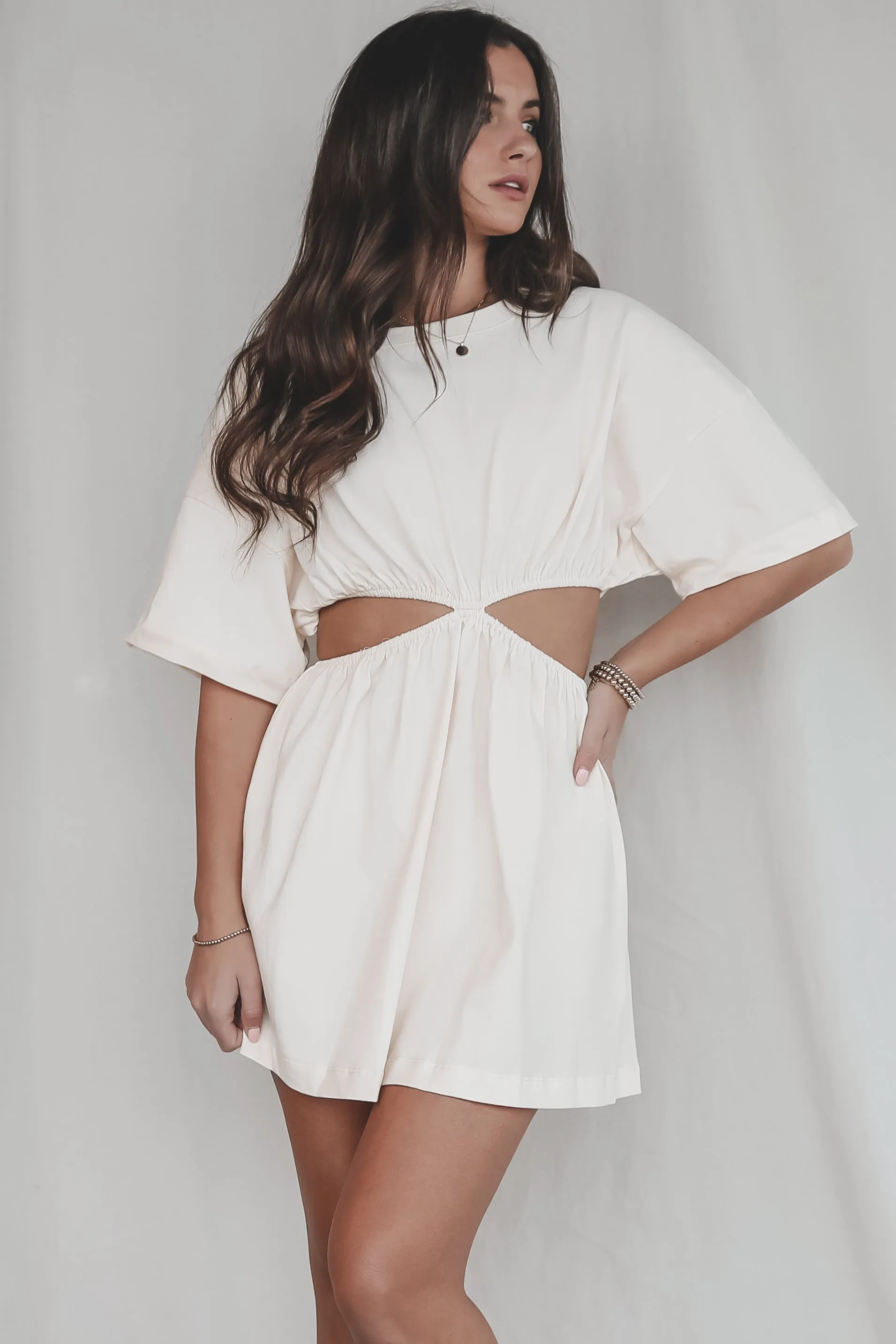 Catch Me Chilling Cutout Mini Dress