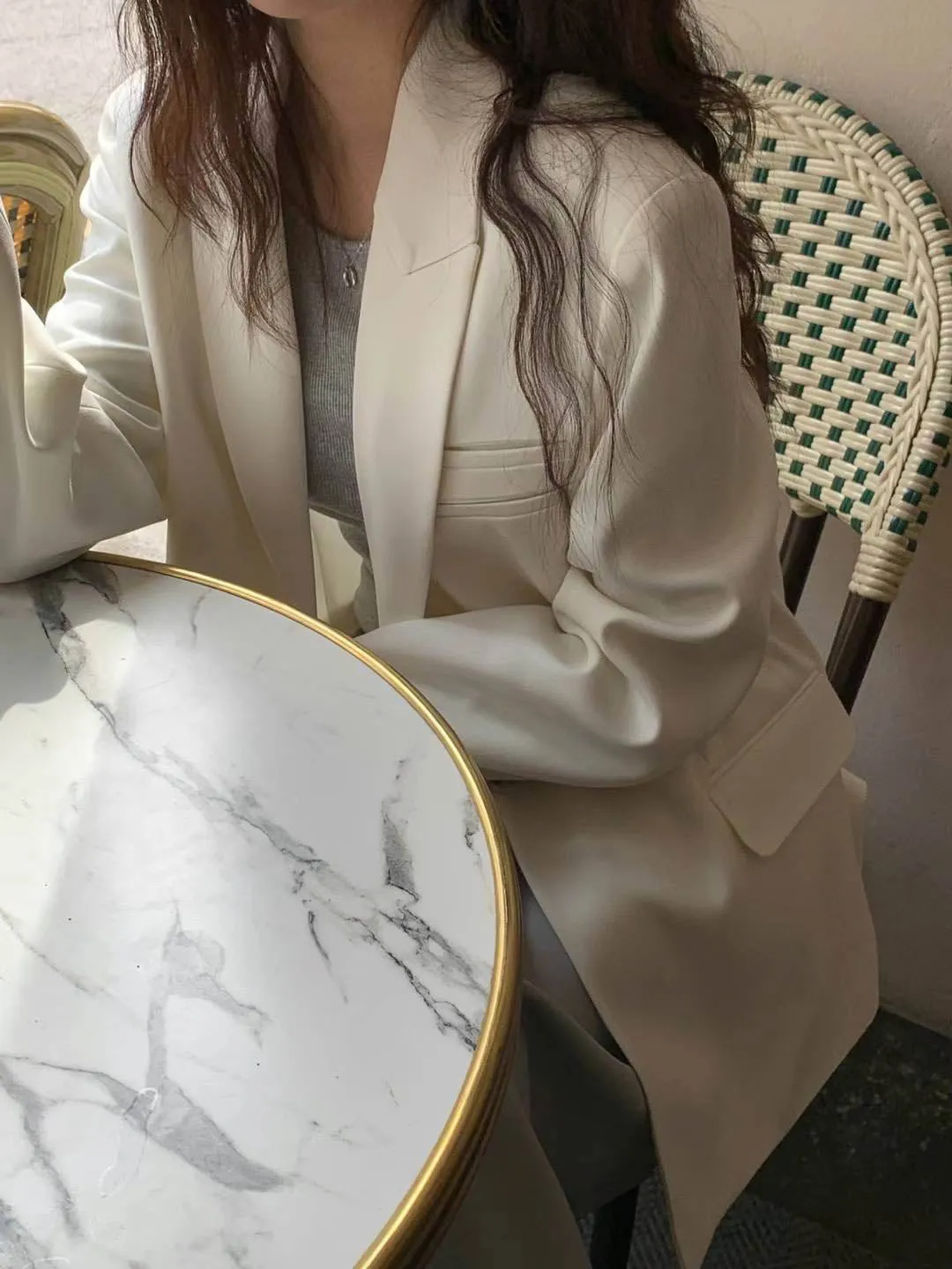 CELIN BLAZER IVORY