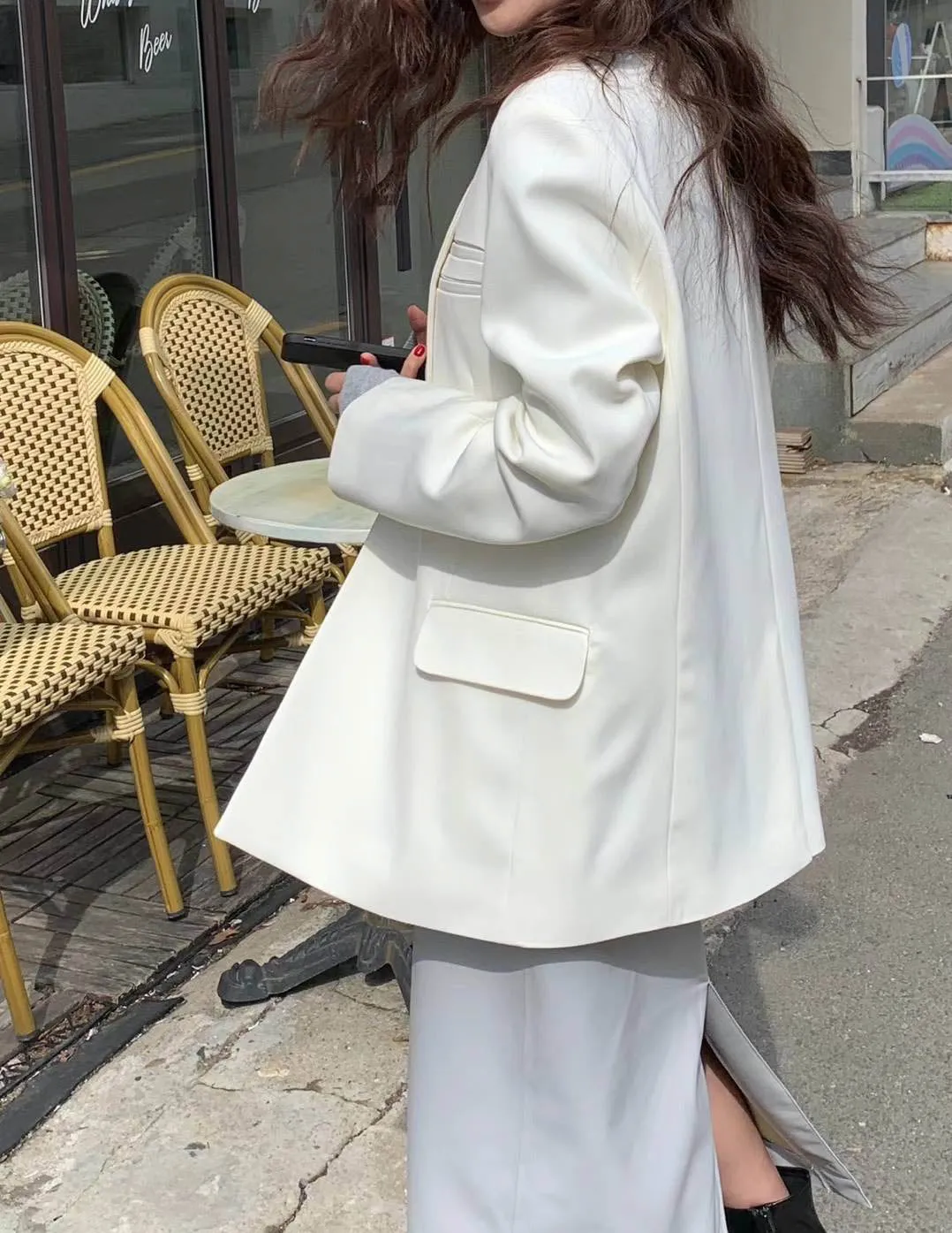 CELIN BLAZER IVORY