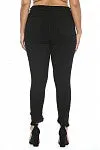 Cello Mid Rise Crop Skinny W/Fray Hem Black Plus Size