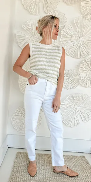 CELLO White Denim Jean