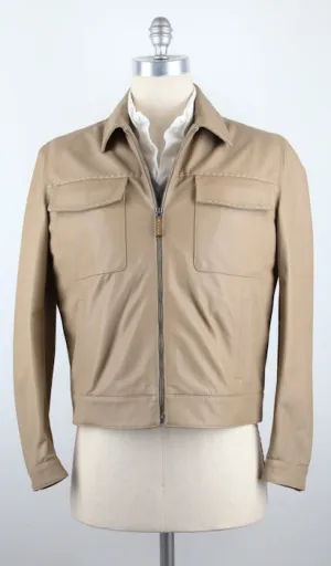 Cesare Attolini Beige Jacket – Size: 40 US / 50 EU