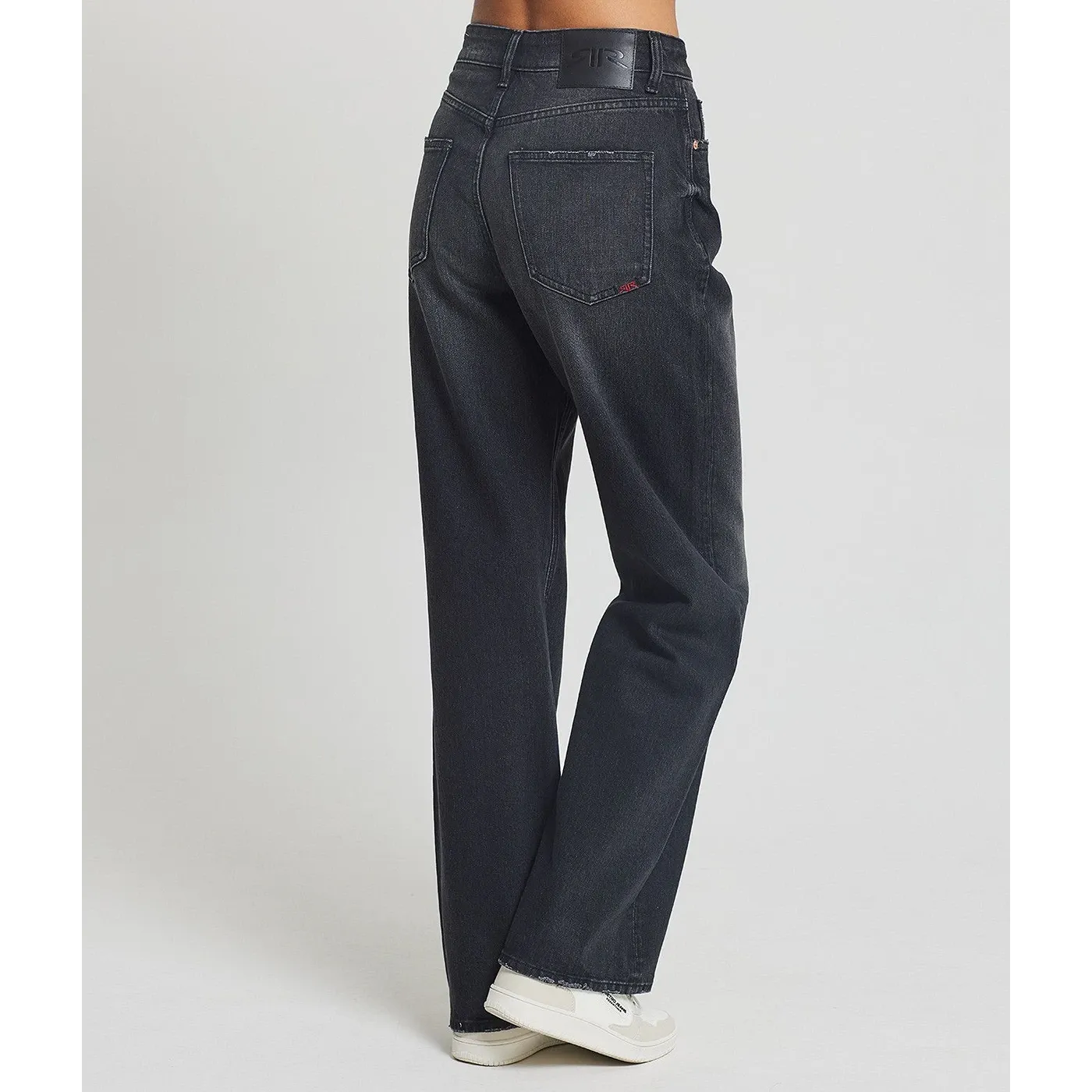 Charcoal Wide Leg Baggy Jeans
