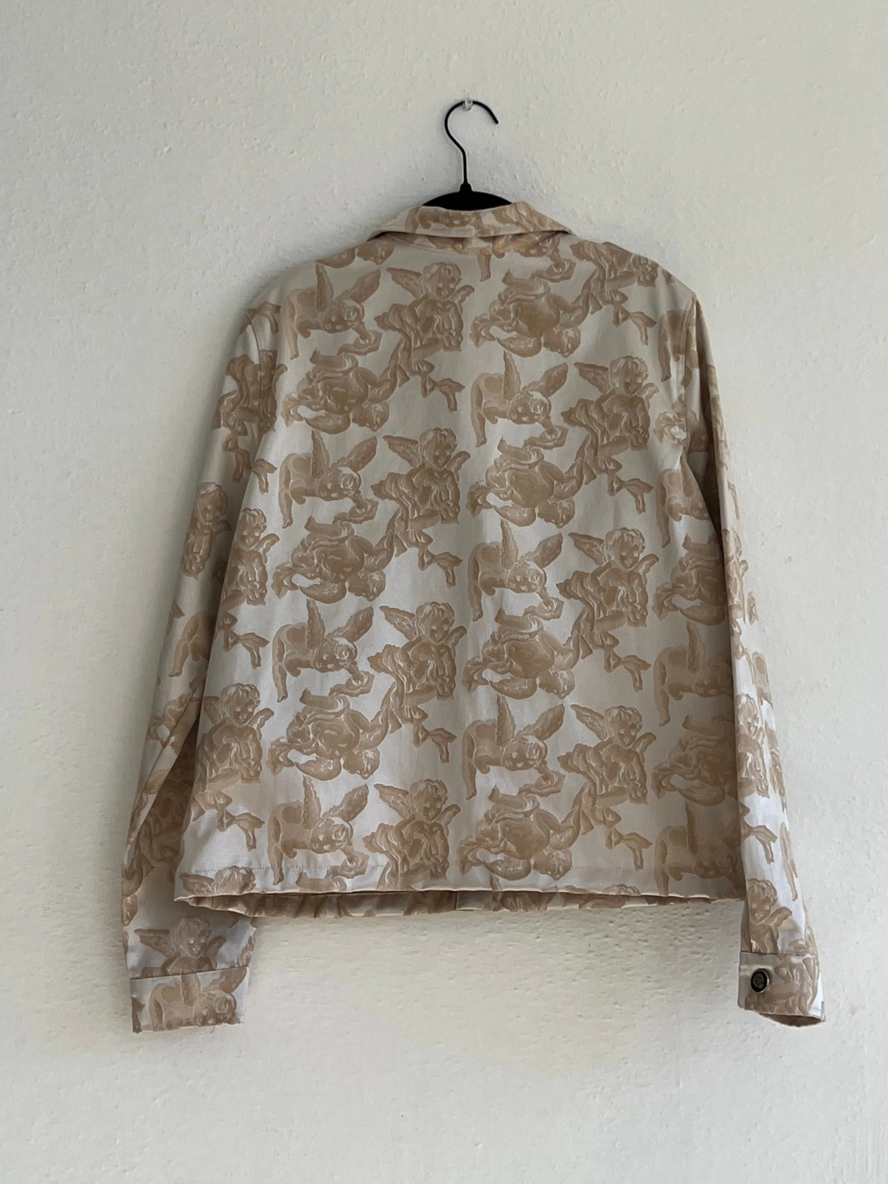 Cherub Ogun Military Jacket-Tan/Creme Jacquard-Pre-Order