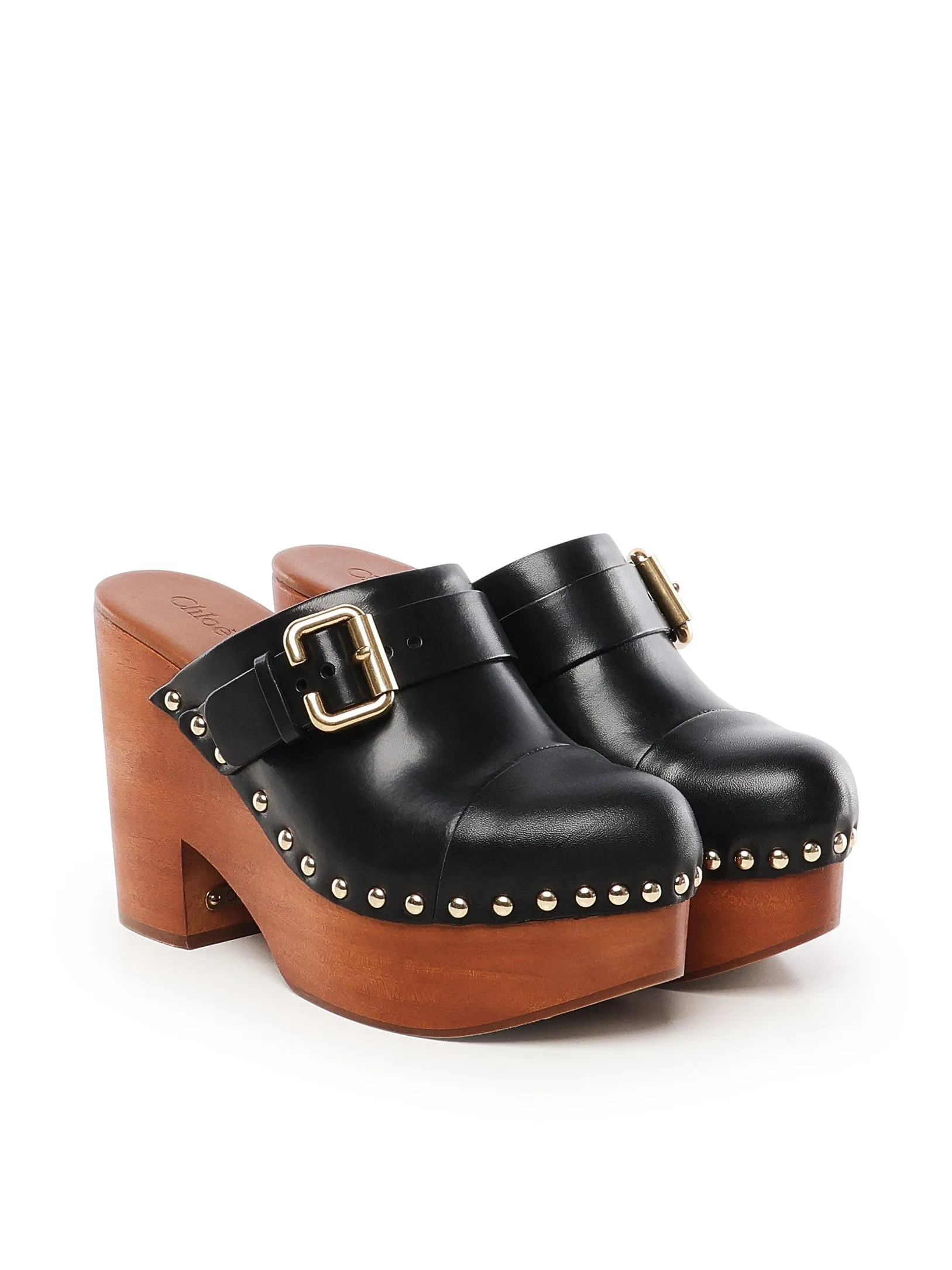 Chloè Jeannette Black Cogs