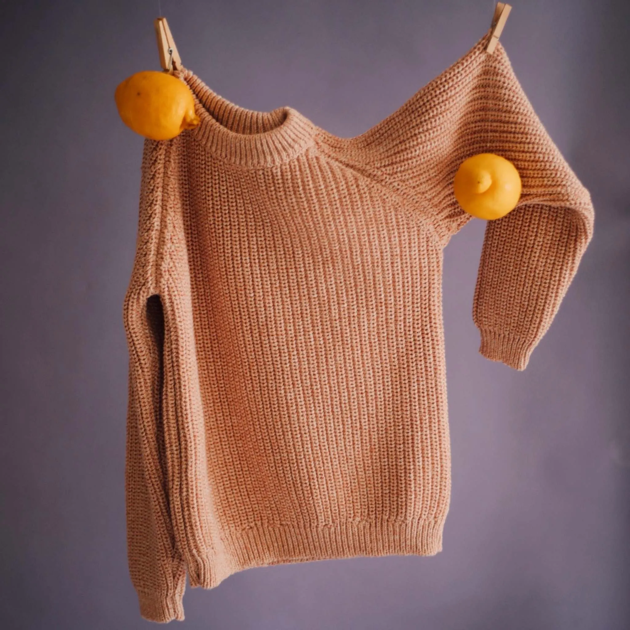 Chunky Knit Cotton Sweater