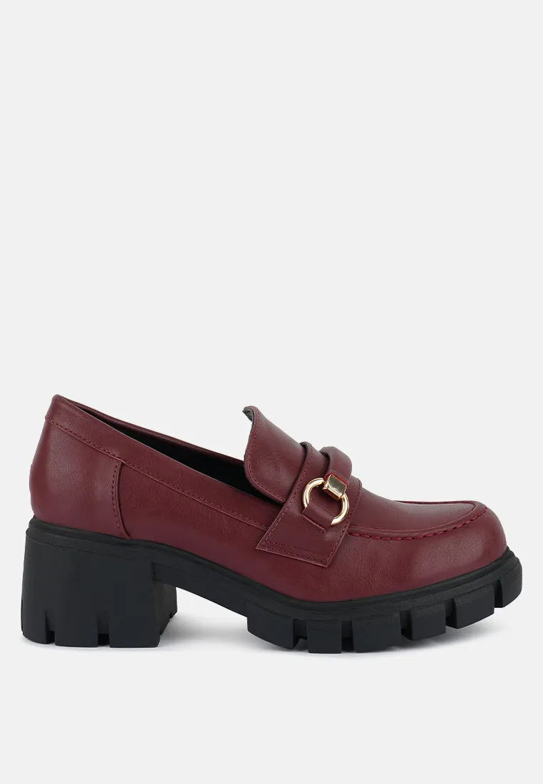 Chunky Platform Loafers