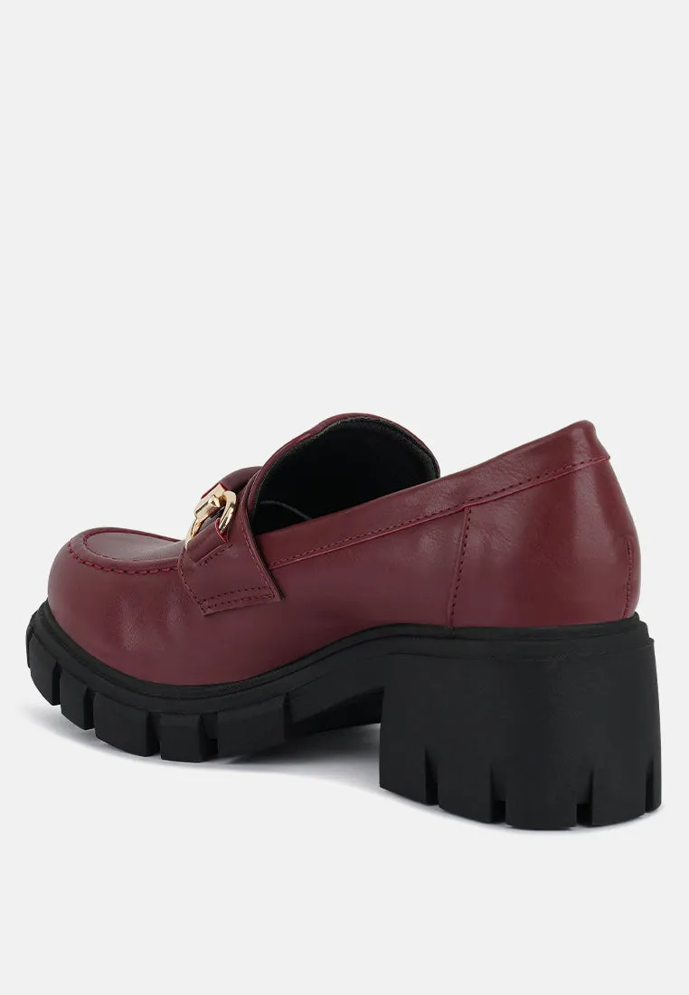 Chunky Platform Loafers