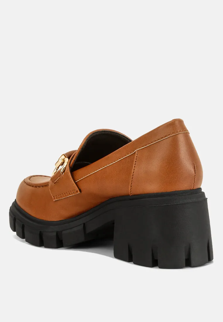 Chunky Platform Loafers