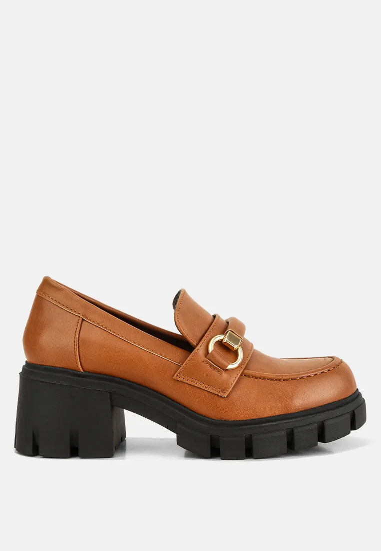 Chunky Platform Loafers