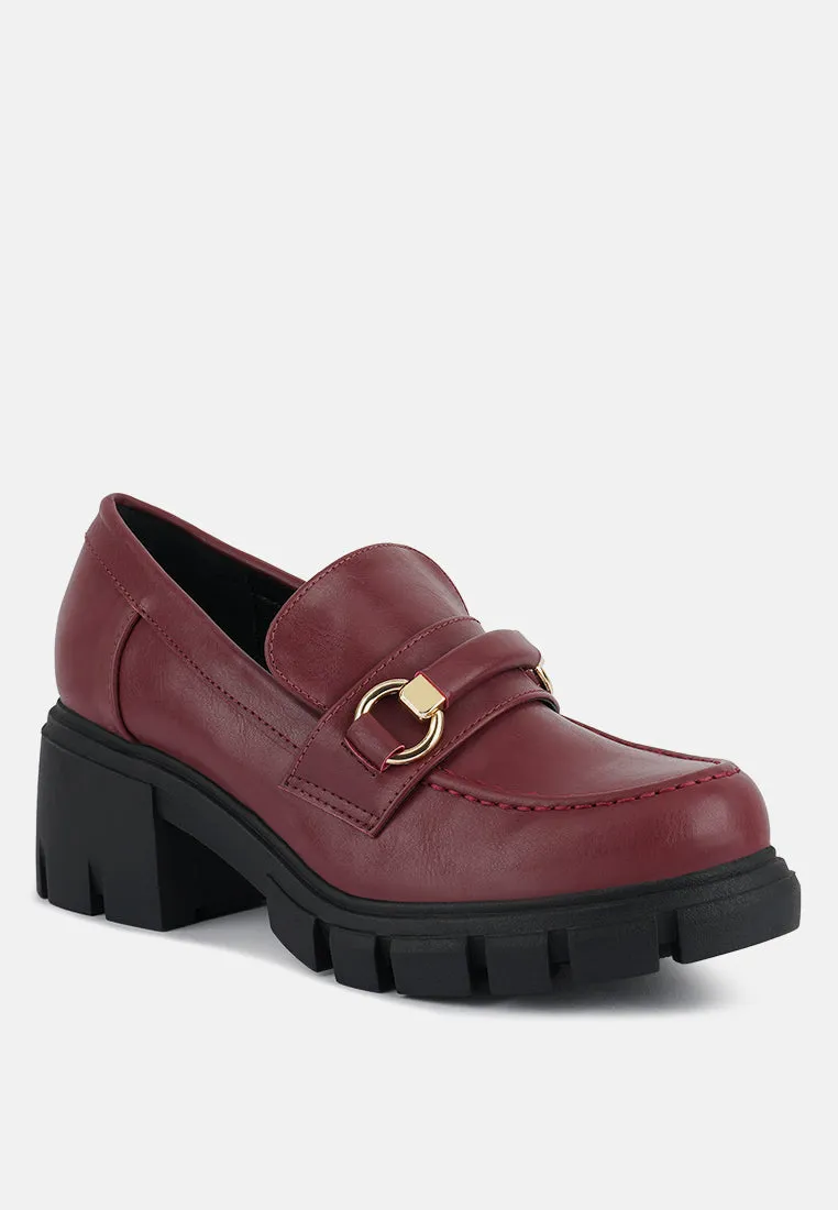 Chunky Platform Loafers