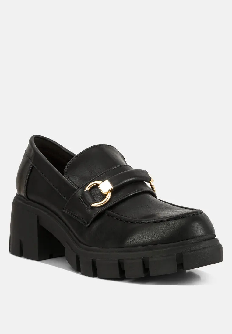 Chunky Platform Loafers