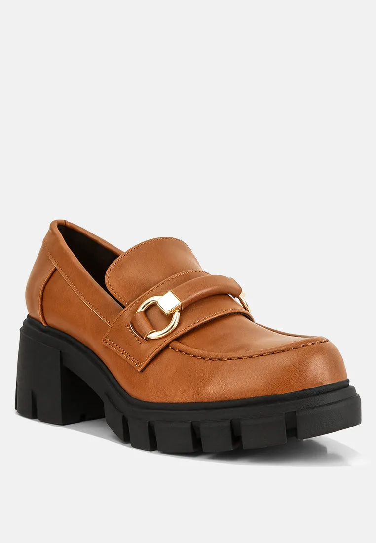 Chunky Platform Loafers