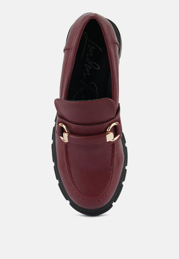 Chunky Platform Loafers