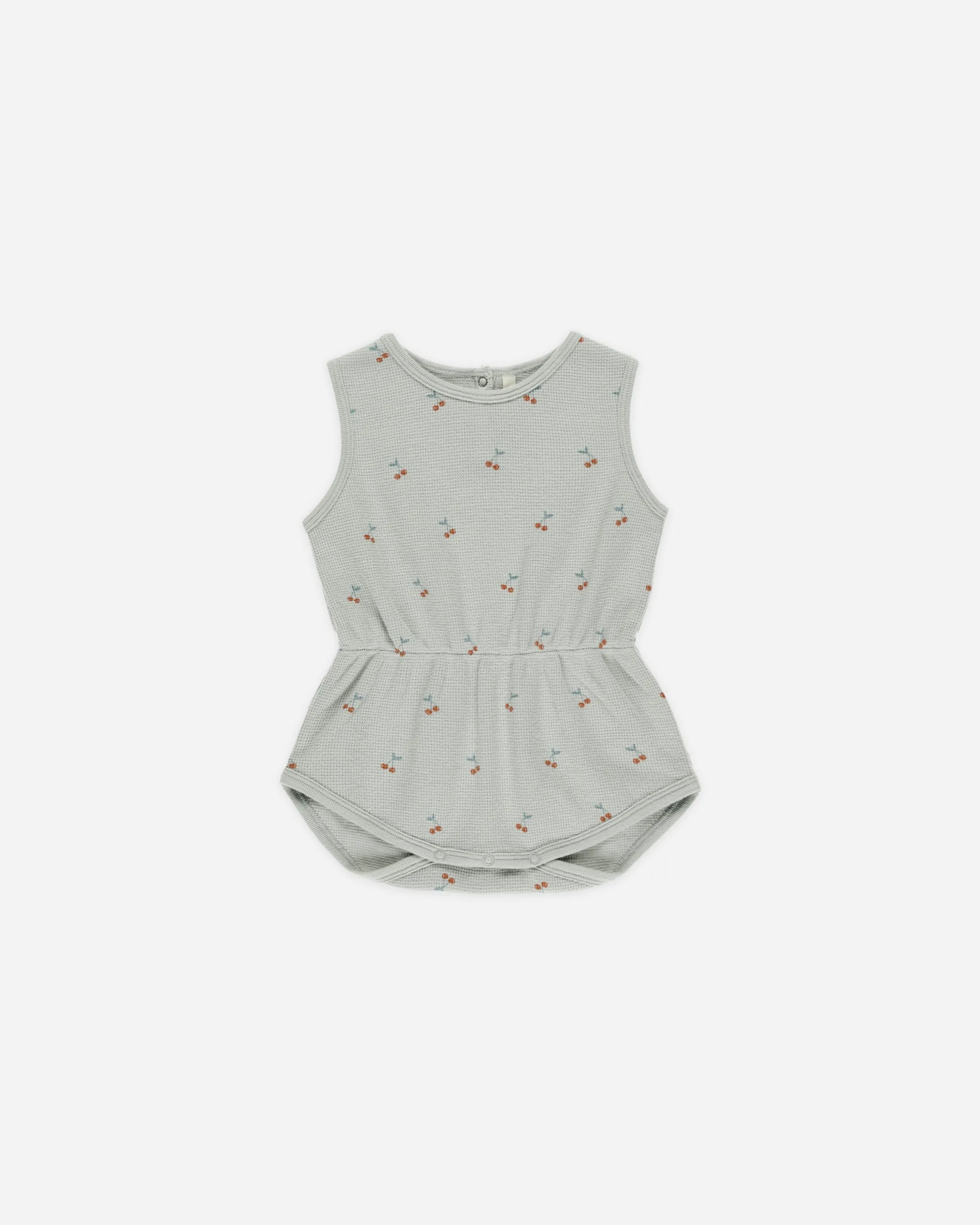 Cinch Playsuit || Cherries