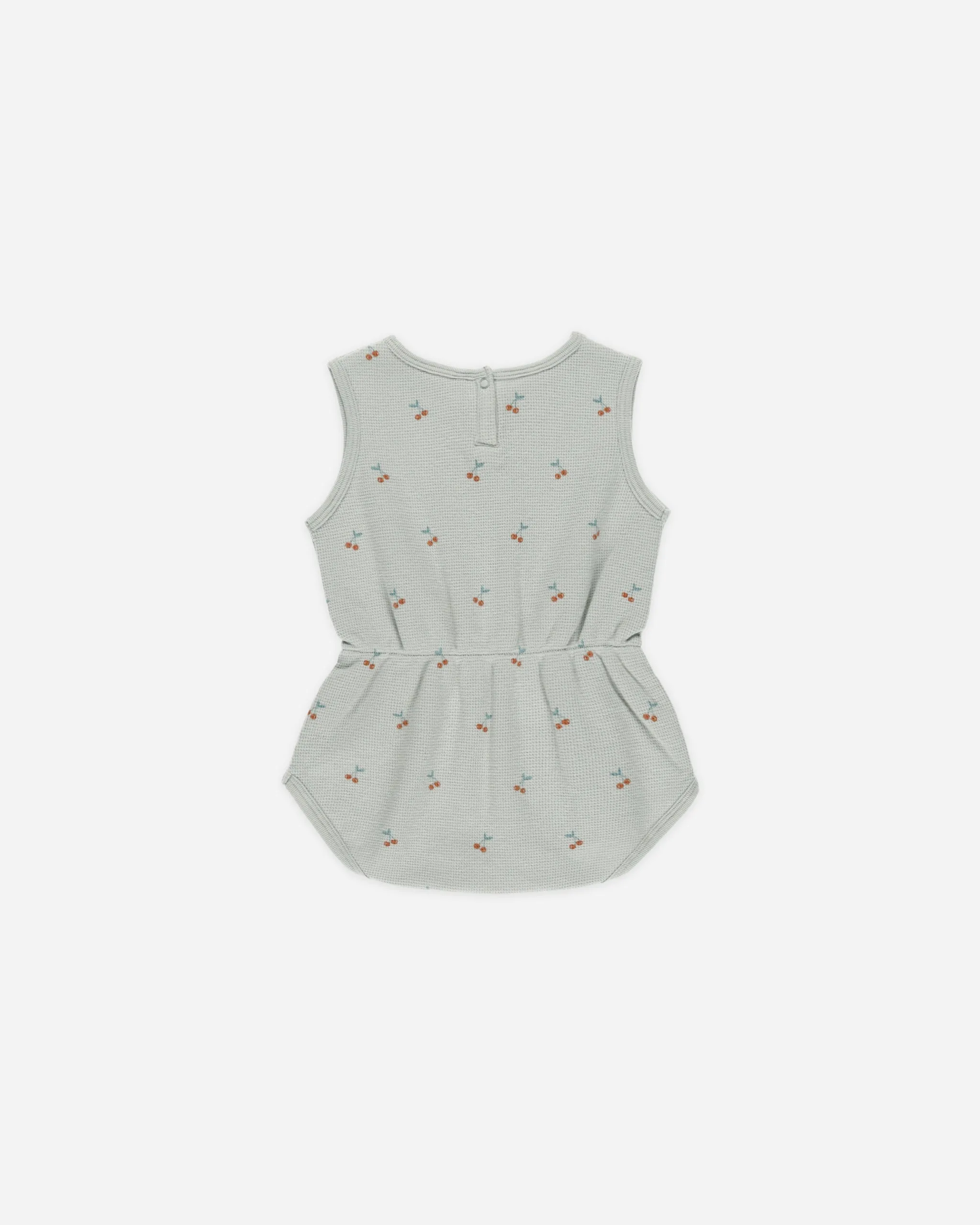 Cinch Playsuit || Cherries