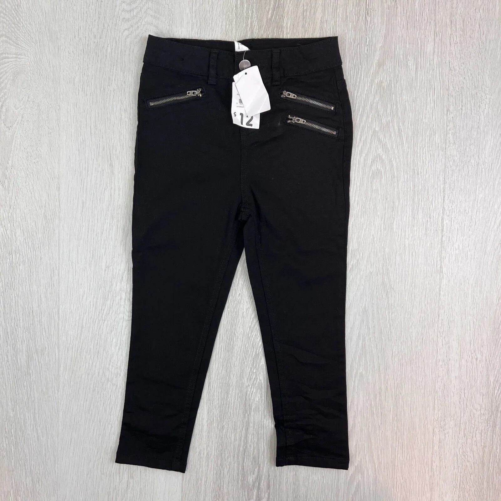 Clothing & Co Girls Black Jeans Size 8 (New)