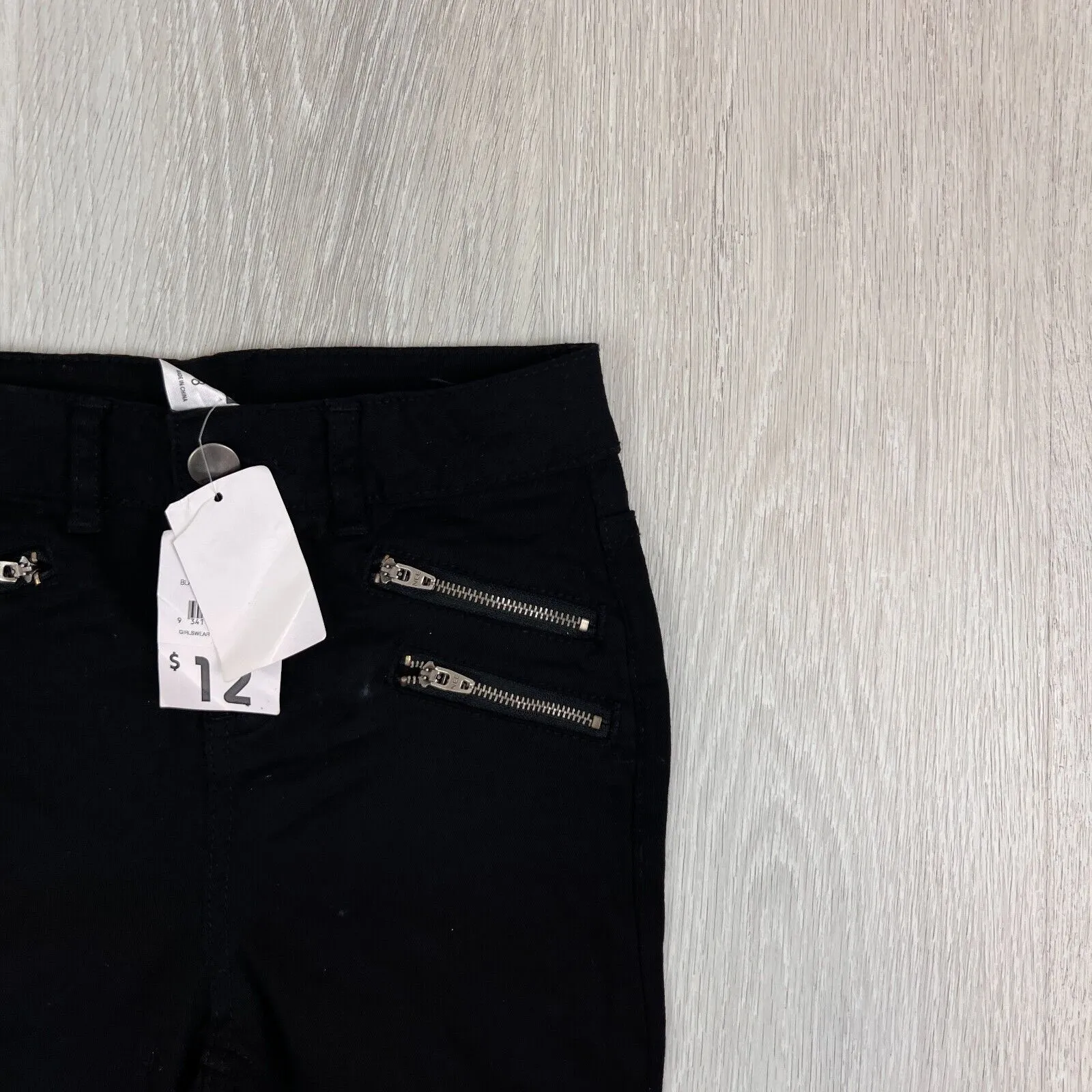 Clothing & Co Girls Black Jeans Size 8 (New)