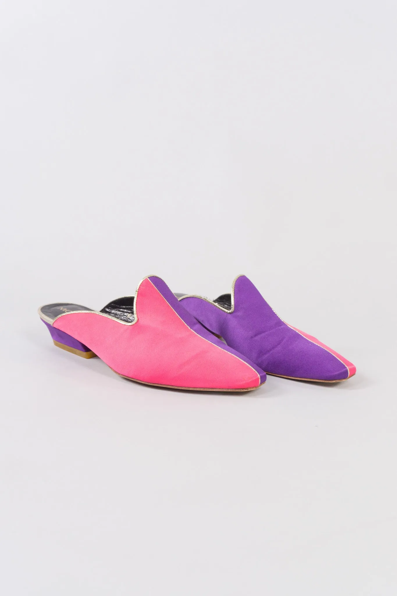 Colorblock Mules