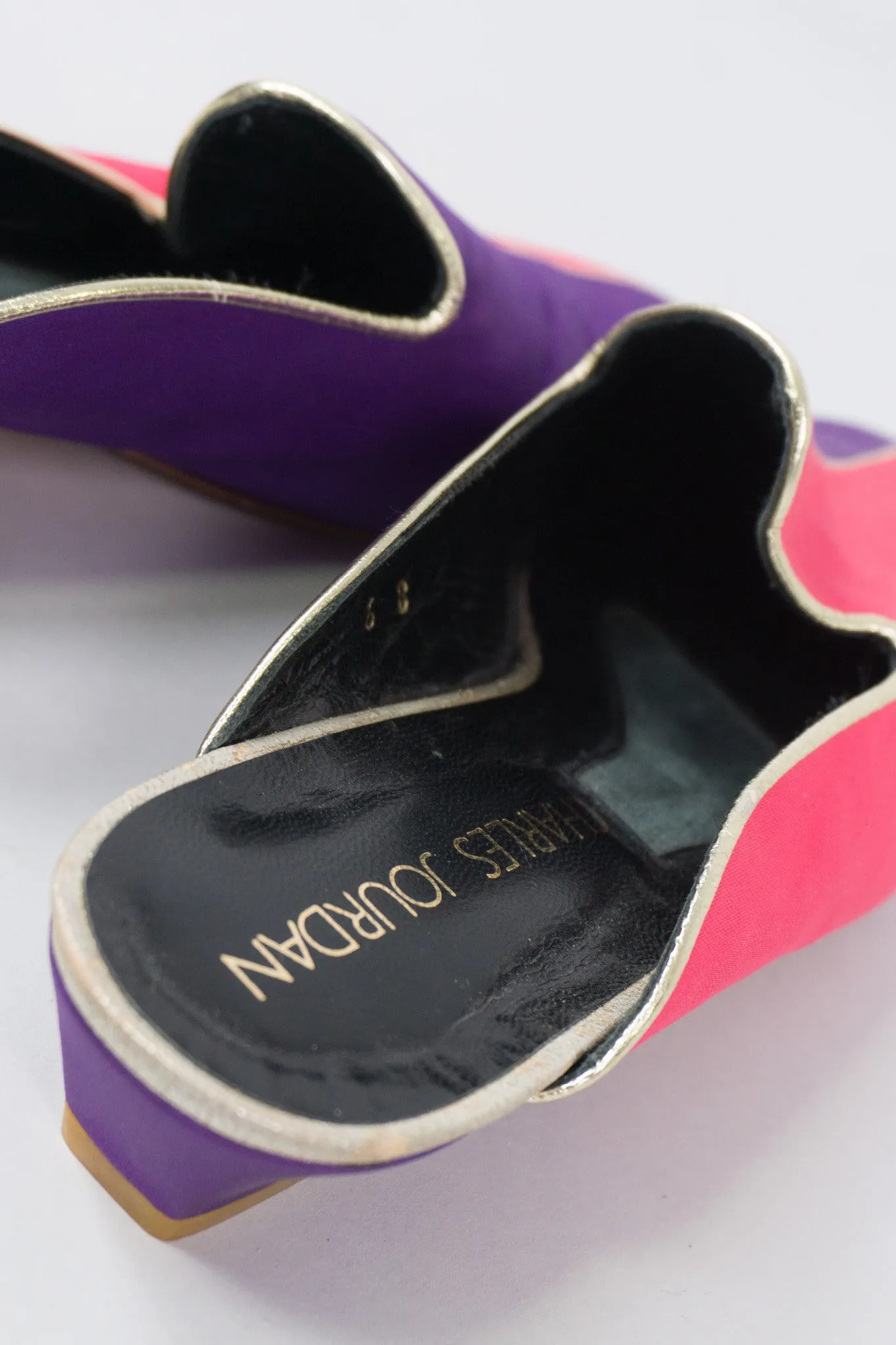 Colorblock Mules