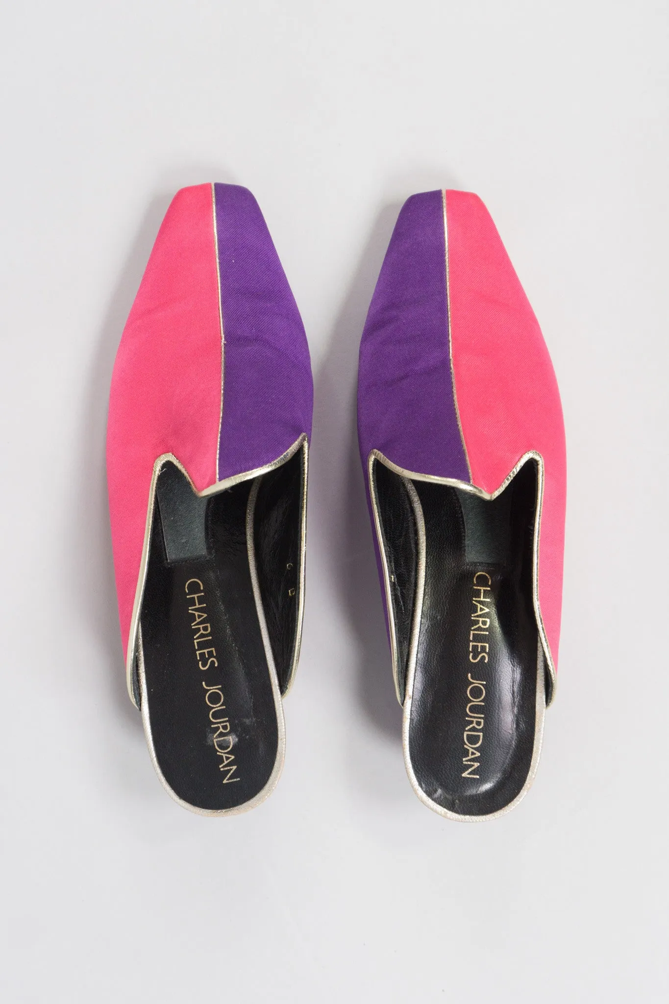 Colorblock Mules