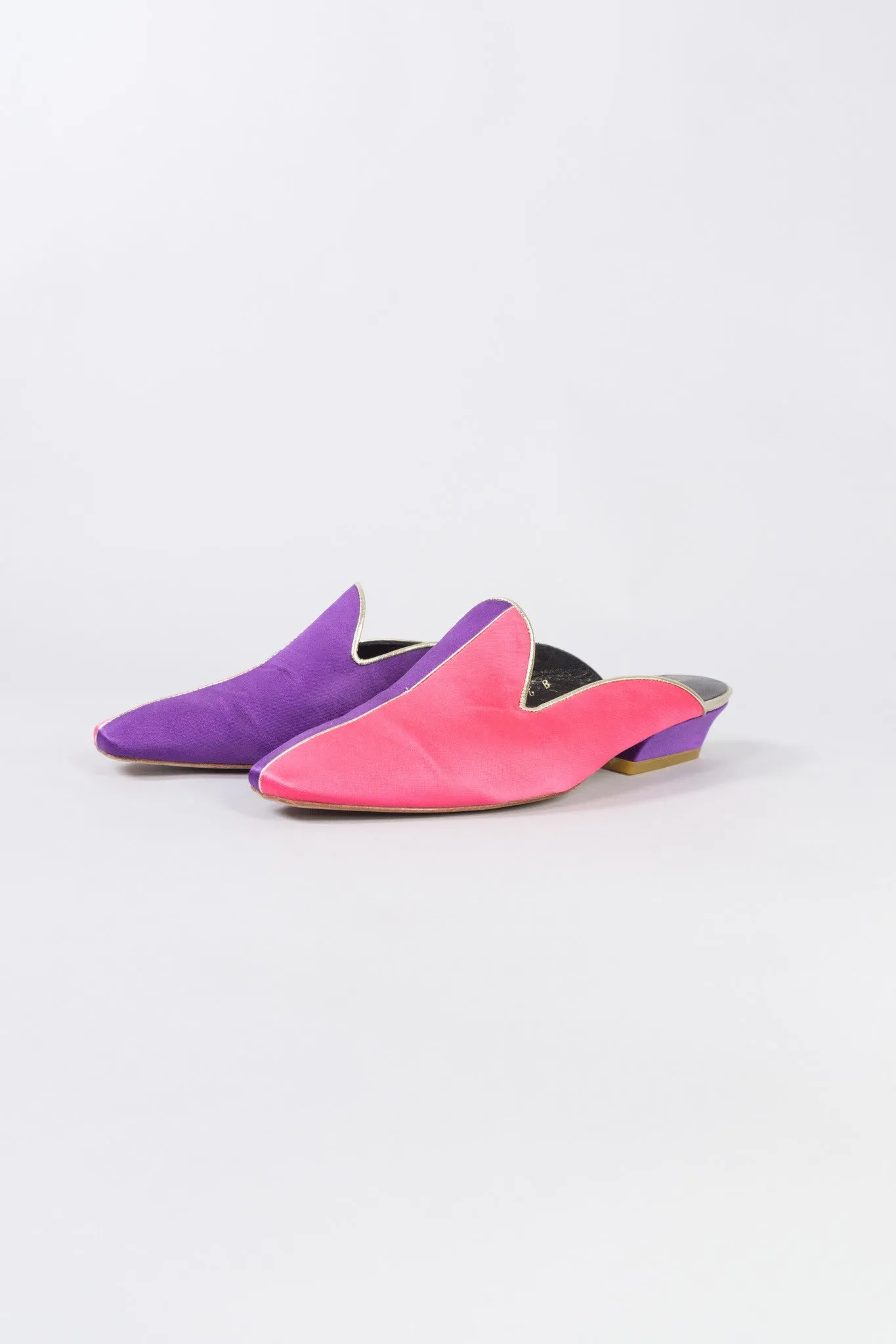 Colorblock Mules