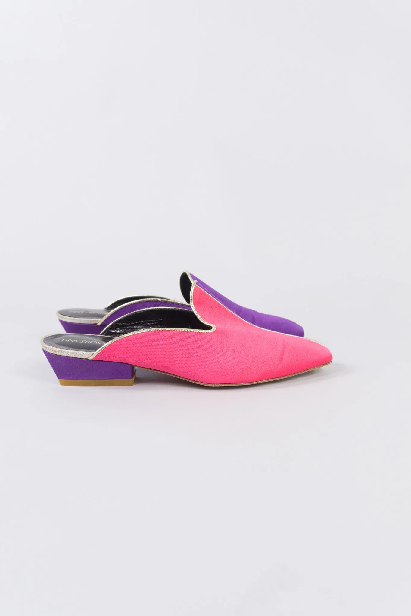 Colorblock Mules