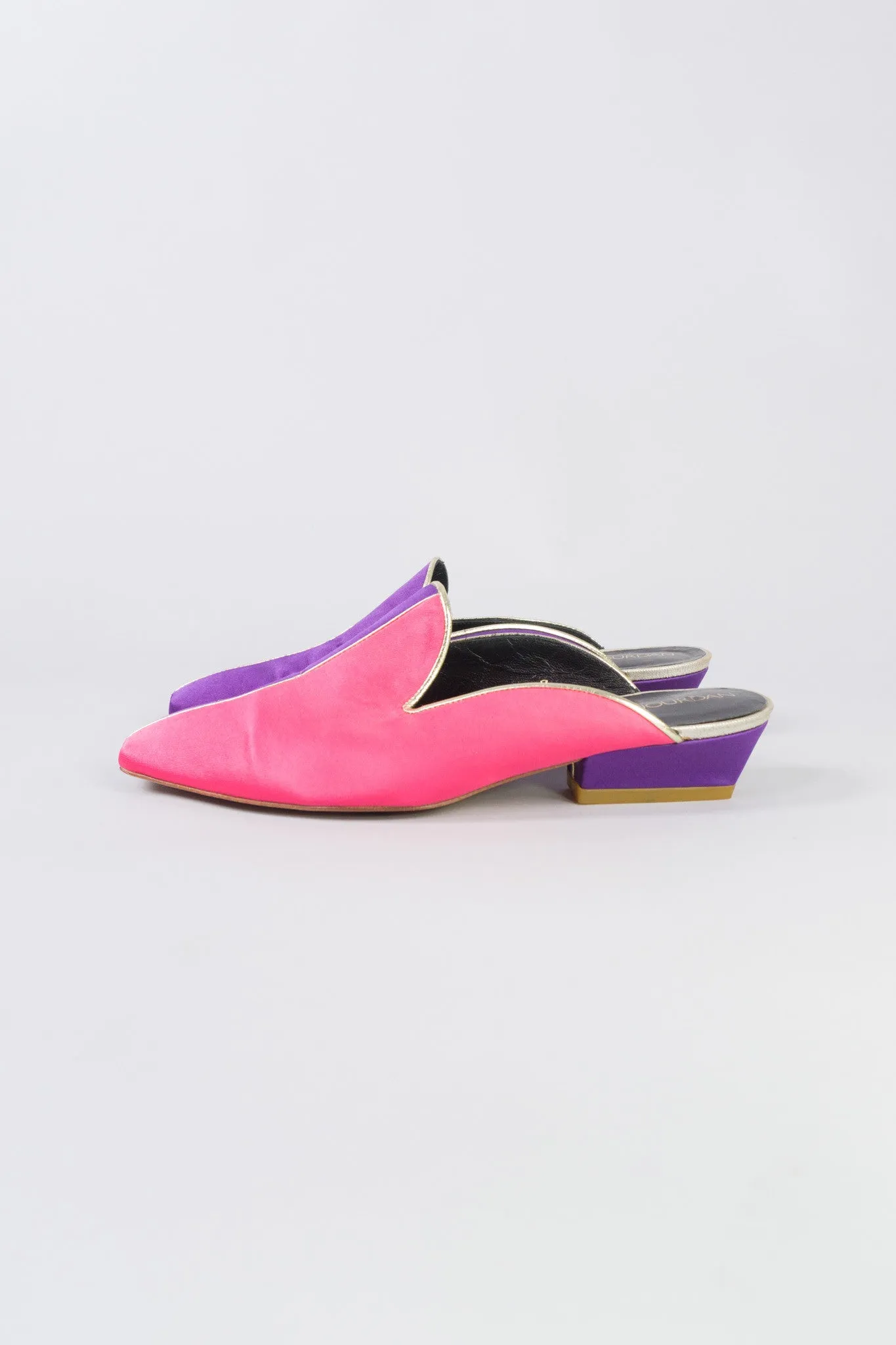 Colorblock Mules