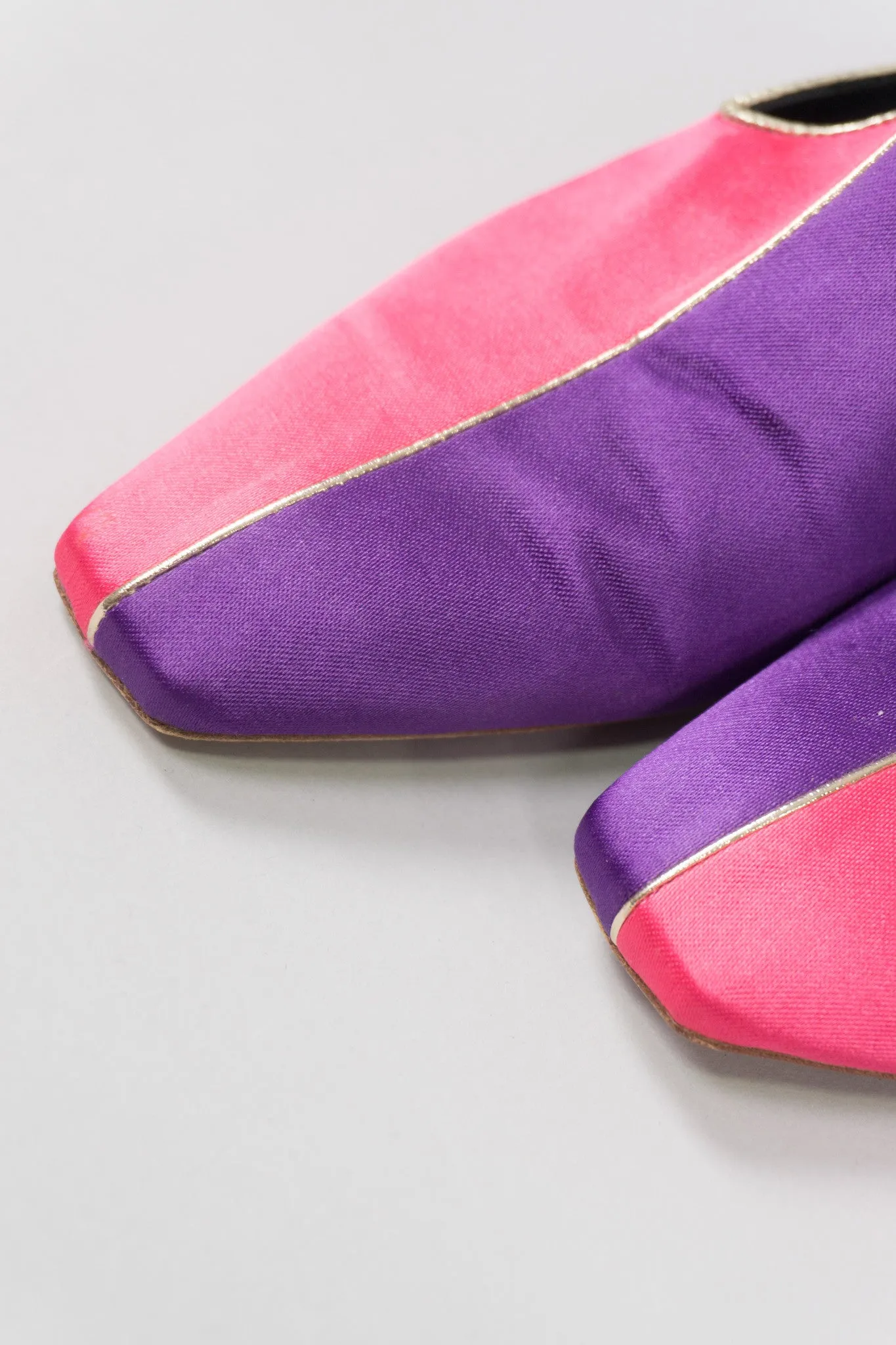 Colorblock Mules