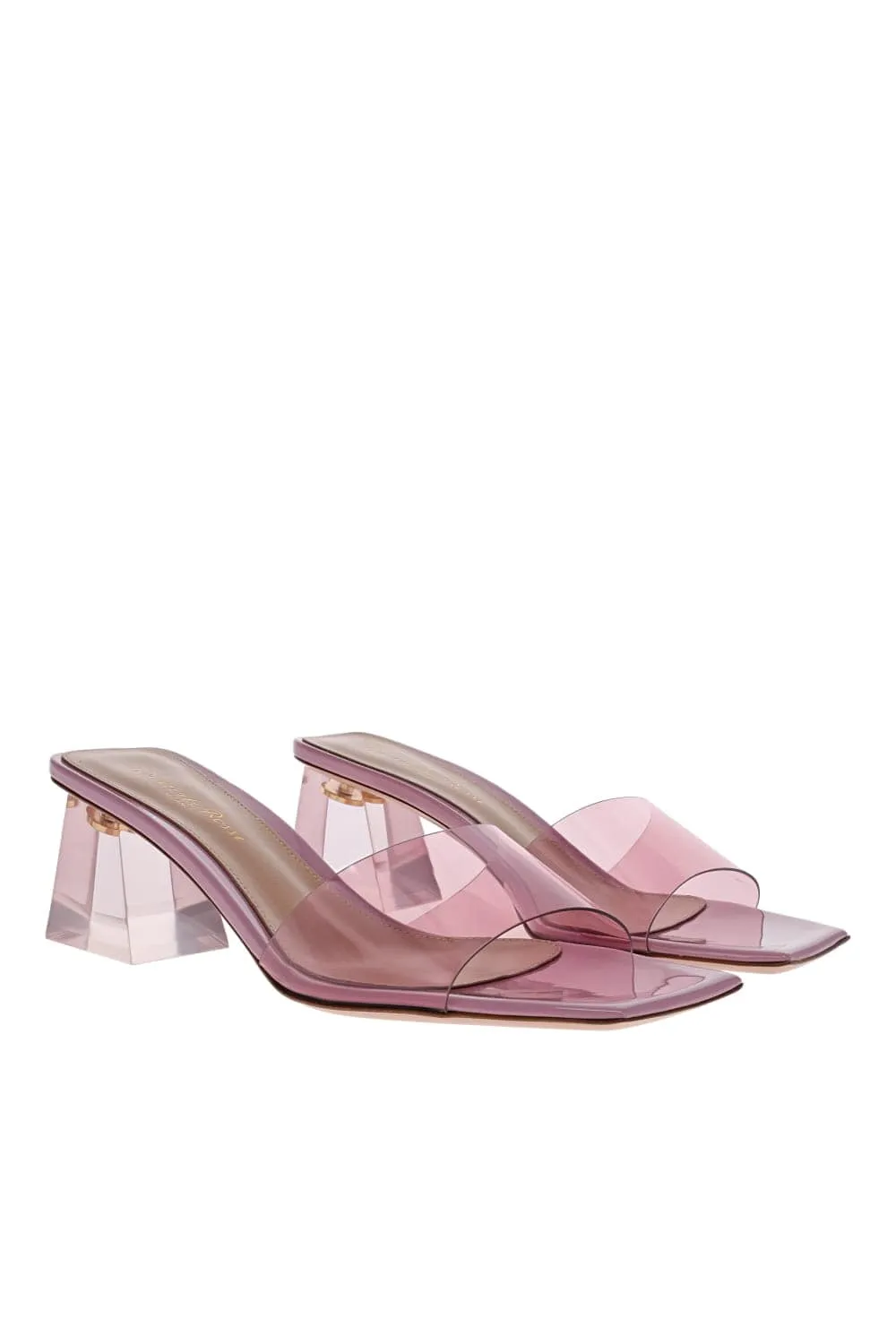 Cosmic Sugar Transparent Mules