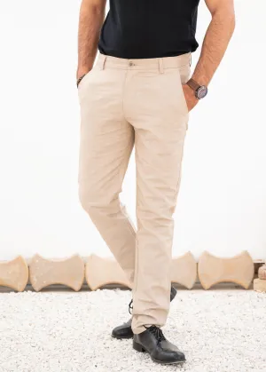 Cotton Sand Chino Pant
