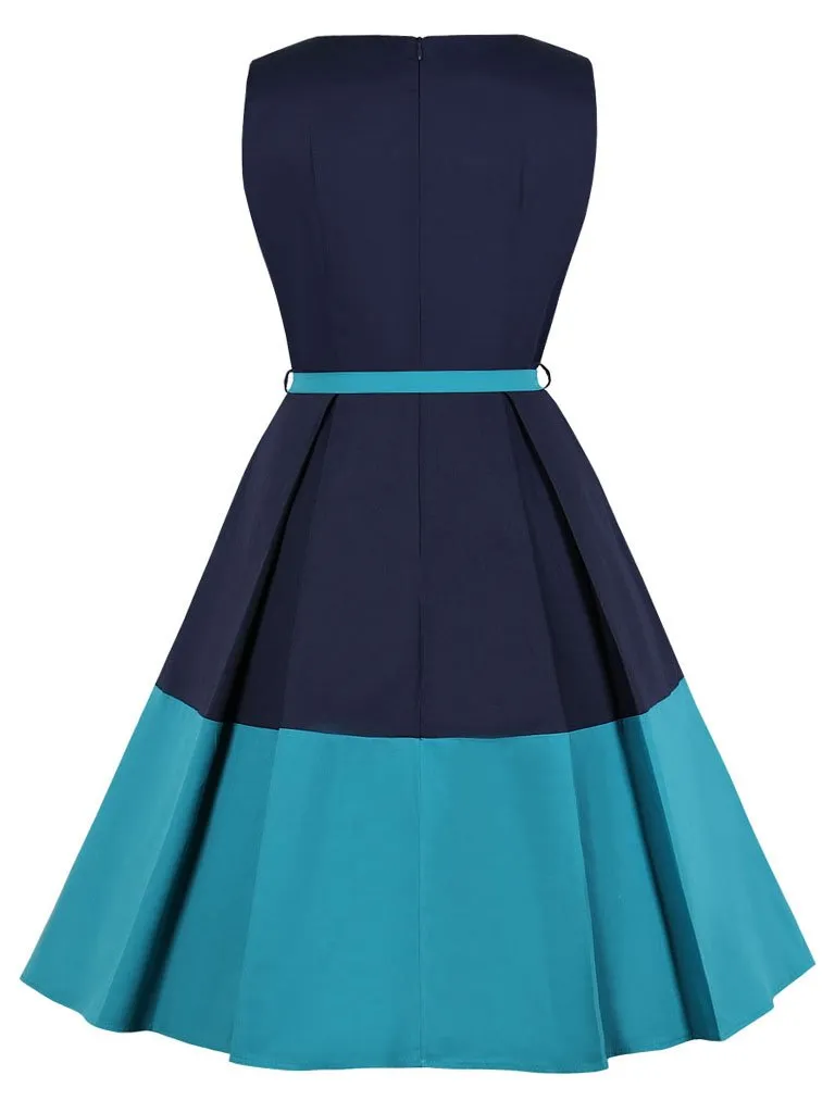 Cotton With Pocket A Line 50S Dress
