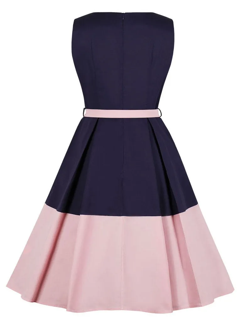 Cotton With Pocket A Line 50S Dress