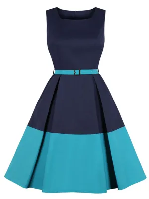 Cotton With Pocket A Line 50S Dress