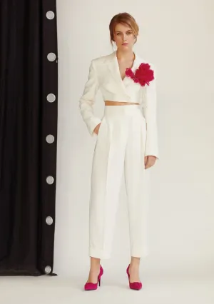 Cropped Banana Pants