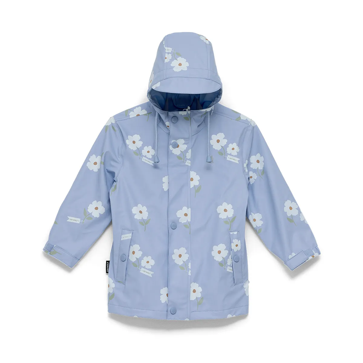 Cry Wolf PLAY JACKET Floral Periwinkle