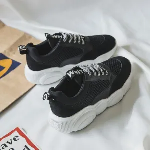 Cute Mesh Platform Dad Sneaker Shoes