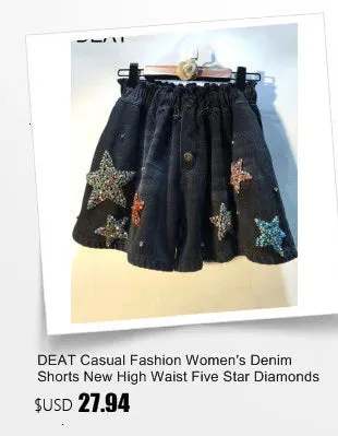 DEAT Fashion Women's Camouflage Skirt High Waist Single Breasted Pockets Tassel Full-length Skirts Summer 2024 New Tide 17A7149