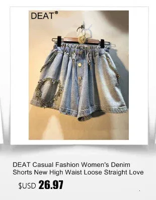 DEAT Fashion Women's Camouflage Skirt High Waist Single Breasted Pockets Tassel Full-length Skirts Summer 2024 New Tide 17A7149