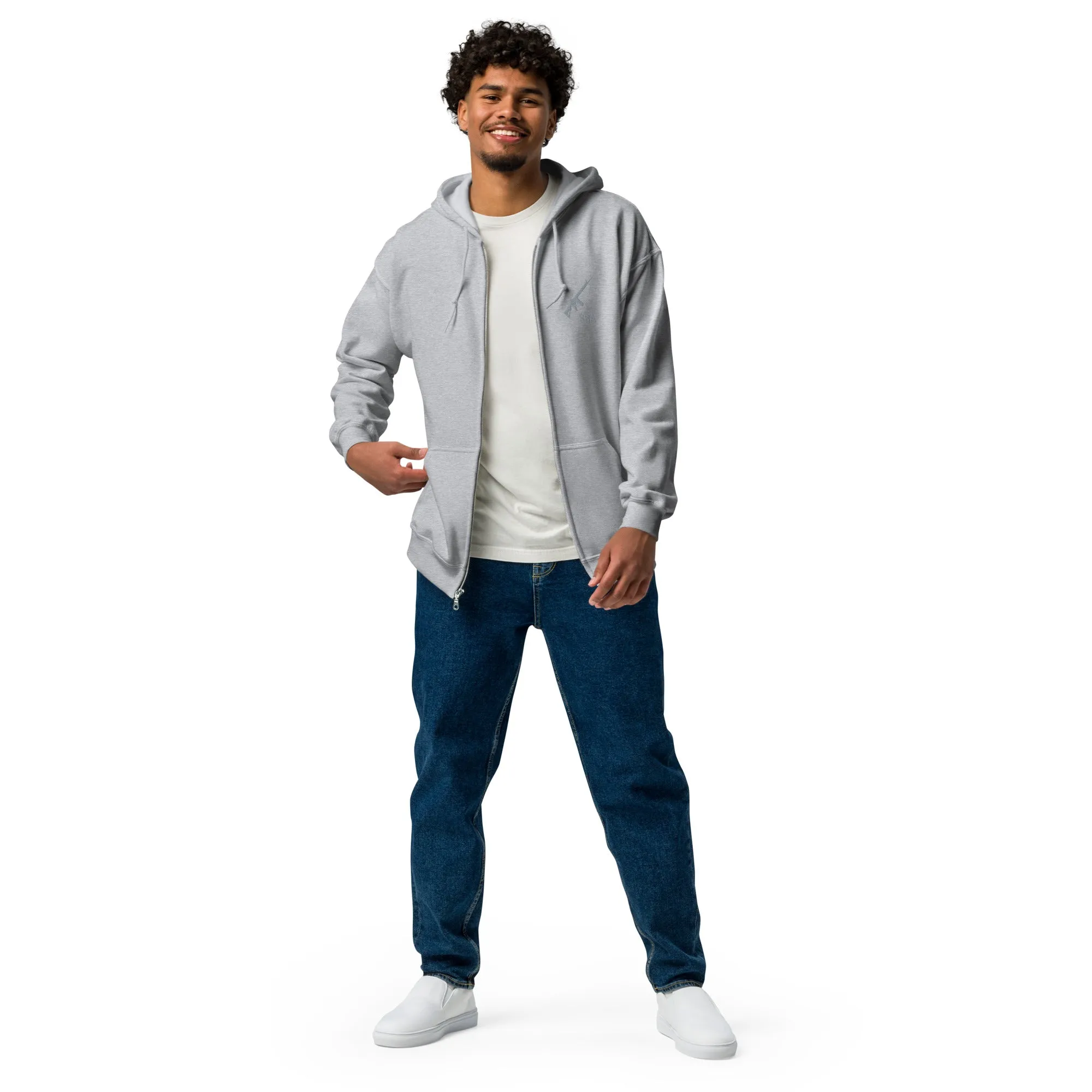Defender PBA Unisex Heavy Blend Zip Hoodie