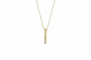 Defining Lines Single Pave Bar Pendant