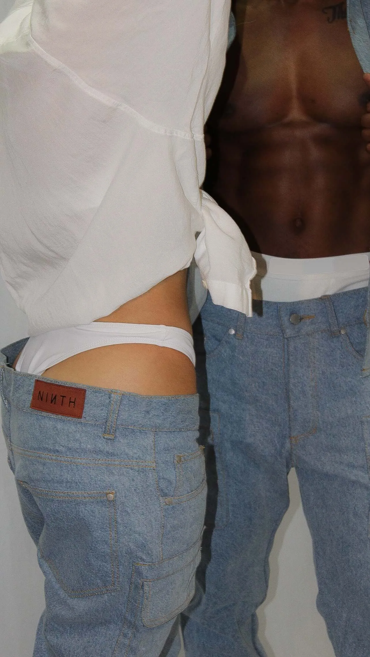 Denim Double Pocket Jeans