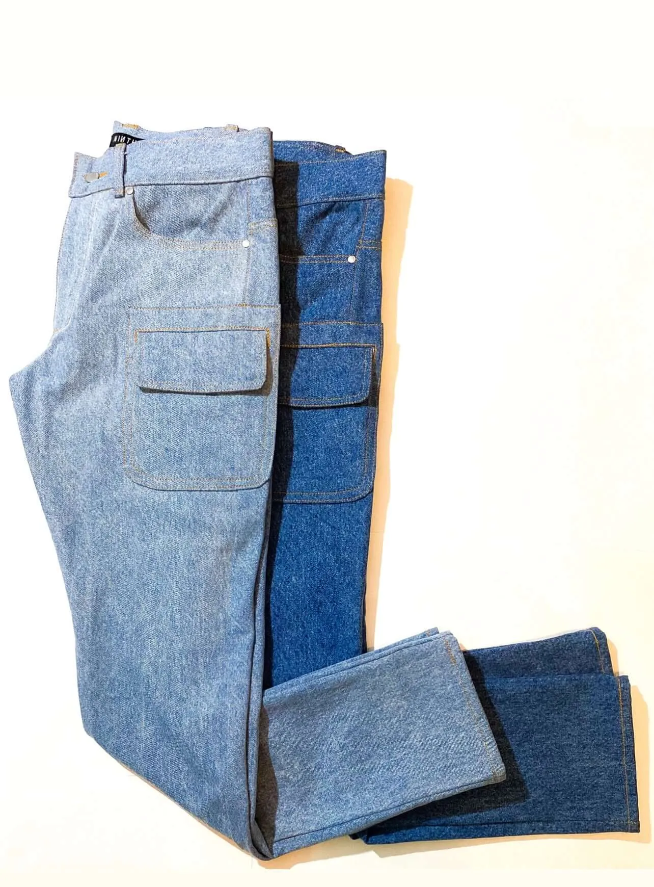 Denim Double Pocket Jeans