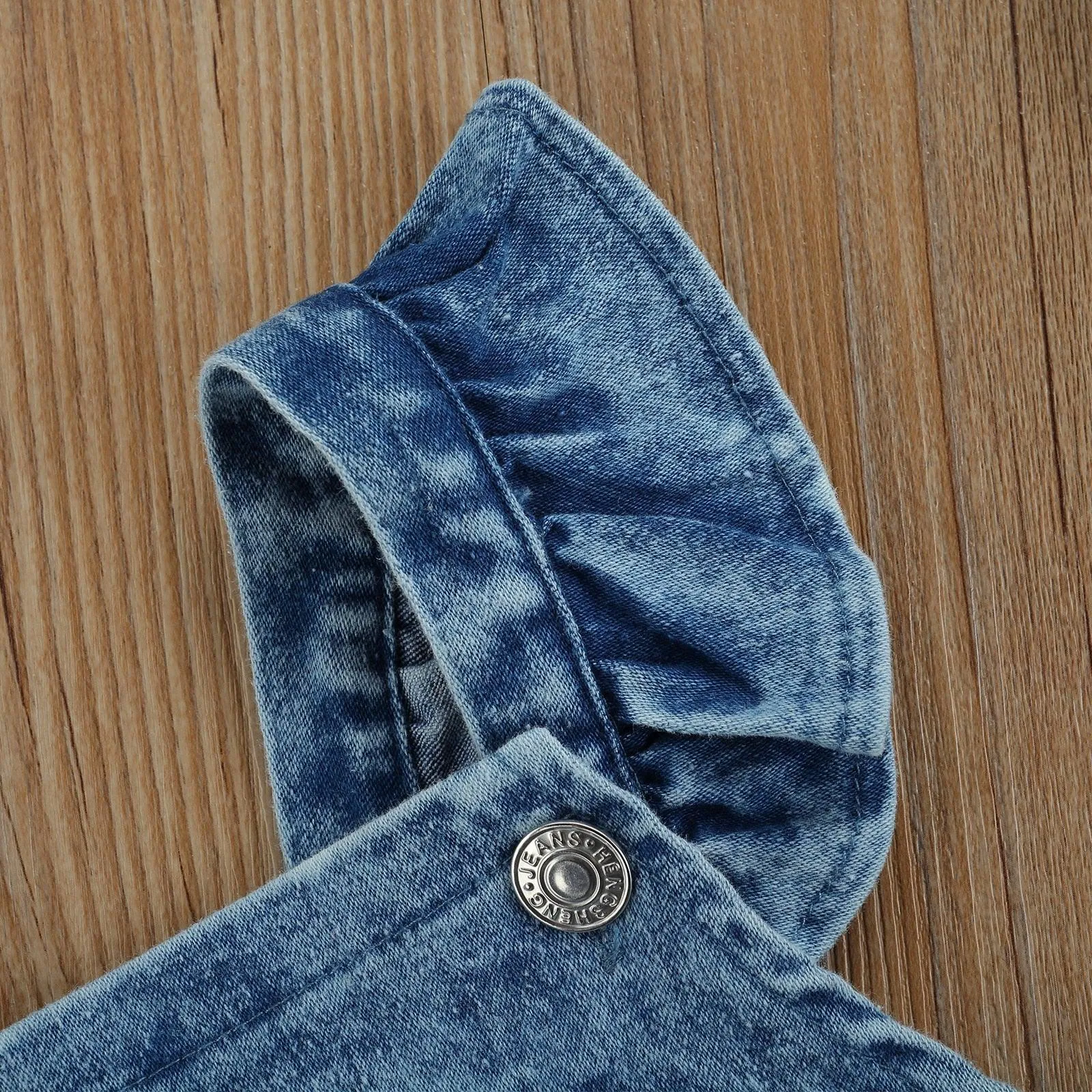 Denim On Denim Romper