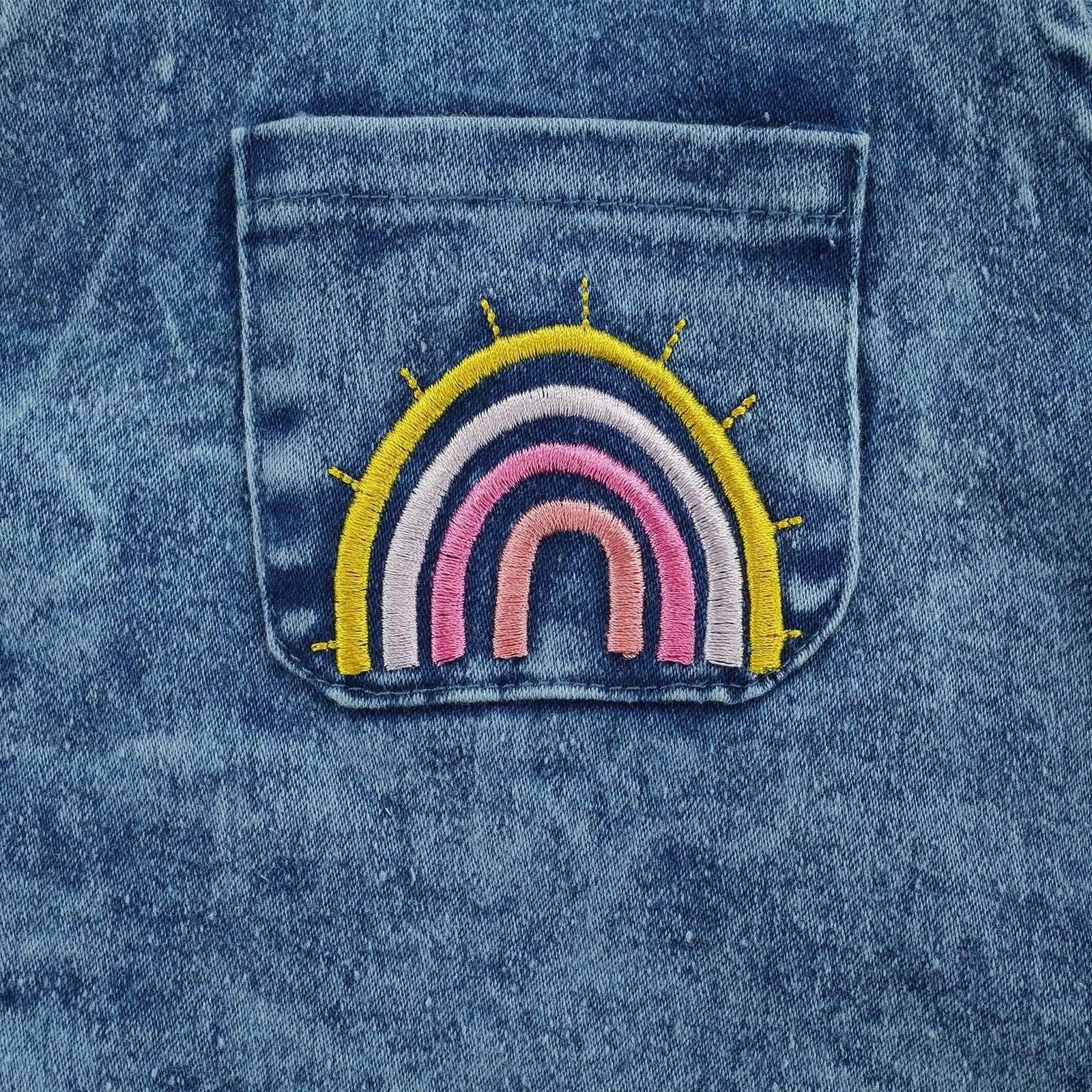 Denim On Denim Romper