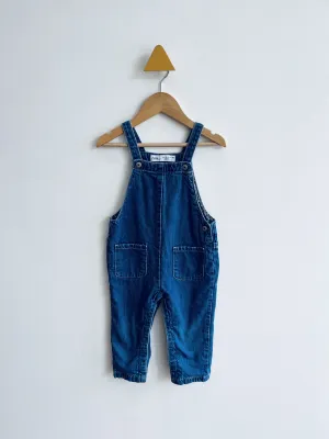 Denim Pocket Overalls // 18-24M