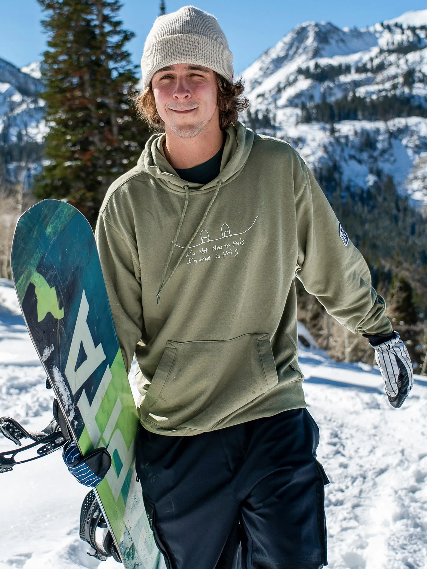 D.I. Kapuzenpullover - LIGHT MILITARY